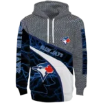 personalized-toronto-blue-jays-hexagonal-mesh-blue-black-gray-hoodie-best-selling.webp