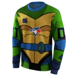 personalized-toronto-blue-jays-superhero-armor-blue-green-hoodie-best-selling.webp