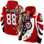 personalized-washington-nationals-puzzle-pieces-red-hoodie-best-selling.webp