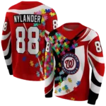 personalized-washington-nationals-puzzle-pieces-red-hoodie-best-selling.webp