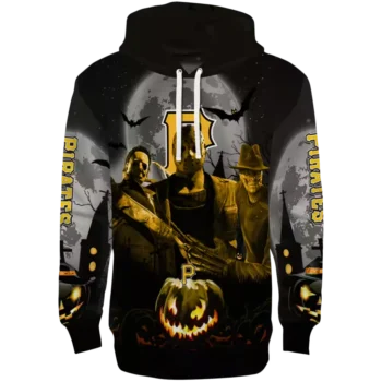 Pittsburgh Pirates Black Halloween Hoodie – Cozy MLB Fan Gear