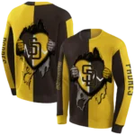 san-diego-padres-heartbeat-graphic-brown-hoodie-best-selling.webp