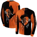 san-francisco-giants-heartbeat-graphic-orange-hoodie-best-selling.webp