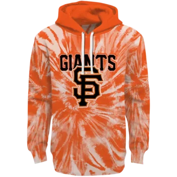 San Francisco Giants Orange Tie Dye Hoodie – MLB Fan Gear