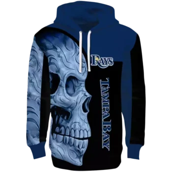 Tampa Bay Rays Skull Hoodie Navy Black – MLB Fan Gear