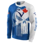 toronto-blue-jays-graphic-punisher-blue-white-hoodie-best-selling.webp