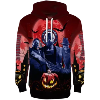 Washington Nationals Halloween Hoodie - Red & Black Vibes