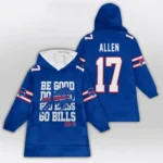 Nfl Buffalo Bills Blanket Hoodie Josh Allen Be Good 1
