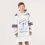 Nfl Buffalo Bills Blanket Hoodie Josh Allen Doodle 1