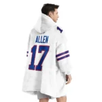 Nfl Buffalo Bills Blanket Hoodie Josh Allen Doodle 1