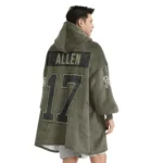 Nfl Buffalo Bills Blanket Hoodie Josh Allen Olive 1
