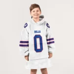 Nfl Buffalo Bills Blanket Hoodie Keon Coleman 1