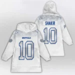 Nfl Buffalo Bills Blanket Hoodie Khalil Shakir 1