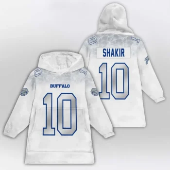 Nfl Buffalo Bills Blanket Hoodie Khalil Shakir 2