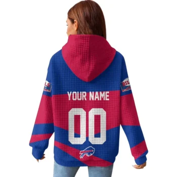 Nfl Buffalo Bills Custom Waffle Hoodie 3