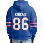 Nfl Buffalo Bills Quarter Zip Waffle Hoodie Dalton Kincaid 1