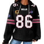 Nfl Buffalo Bills Waffle Hoodie Dalton Kincaid 2