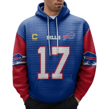 Nfl Buffalo Bills Waffle Hoodie Josh Allen 2