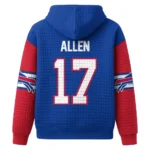 Nfl Buffalo Bills Waffle Hoodie Josh Allen 1