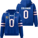 Nfl Buffalo Bills Waffle Hoodie Keon Coleman 1