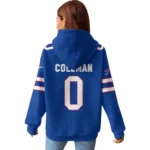 Nfl Buffalo Bills Waffle Hoodie Keon Coleman 1