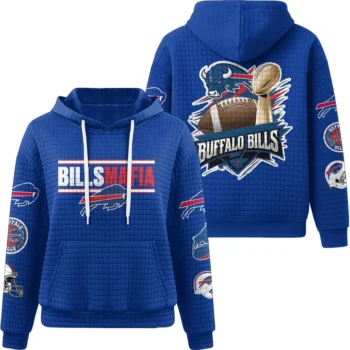 Nfl Buffalo Bills Waffle Hoodie Pride And Power 1