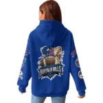 Nfl Buffalo Bills Waffle Hoodie Pride And Power 1