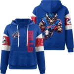 Nfl Buffalo Bills Waffle Hoodie Retro Bills Spirit 1