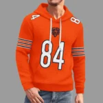 Nfl Chicago Bears Waffle Hoodie Colston Loveland 1