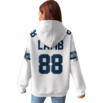 Nfl Dallas Cowboys Waffle Hoodie Ceedee Lamb 2