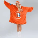 Nfl Denver Broncos Blanket Hoodie 1