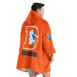 Nfl Denver Broncos Blanket Hoodie 1