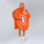 Nfl Denver Broncos Blanket Hoodie 1