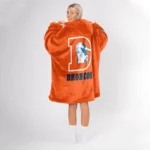 Nfl Denver Broncos Blanket Hoodie 1