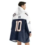 Nfl Denver Broncos Blanket Hoodie Bo Nix 1