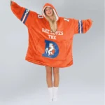 Nfl Denver Broncos Blanket Hoodie Bo Nix She Loves The D Player 1