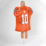 Nfl Denver Broncos Blanket Hoodie Bo Nix She Loves The D Player 1