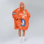 Nfl Denver Broncos Blanket Hoodie Bo Nix She Loves The D Player 1