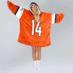 Nfl Denver Broncos Blanket Hoodie Courtland Sutton 1