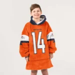 Nfl Denver Broncos Blanket Hoodie Courtland Sutton 1