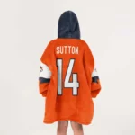 Nfl Denver Broncos Blanket Hoodie Courtland Sutton 1