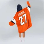Nfl Denver Broncos Blanket Hoodie Jk Dobbins 1