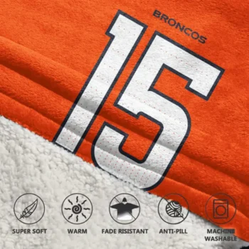 Nfl Denver Broncos Blanket Hoodie Nik Bonitto 2