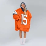 Nfl Denver Broncos Blanket Hoodie Nik Bonitto 1