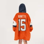 Nfl Denver Broncos Blanket Hoodie Nik Bonitto 1