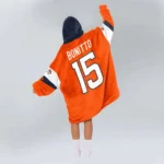 Nfl Denver Broncos Blanket Hoodie Nik Bonitto 1