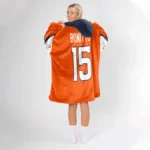 Nfl Denver Broncos Blanket Hoodie Nik Bonitto 1
