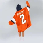 Nfl Denver Broncos Blanket Hoodie Patrick Surtain Ii 1