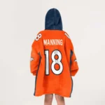 Nfl Denver Broncos Blanket Hoodie Peyton Manning 1