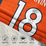 Nfl Denver Broncos Blanket Hoodie Peyton Manning 1